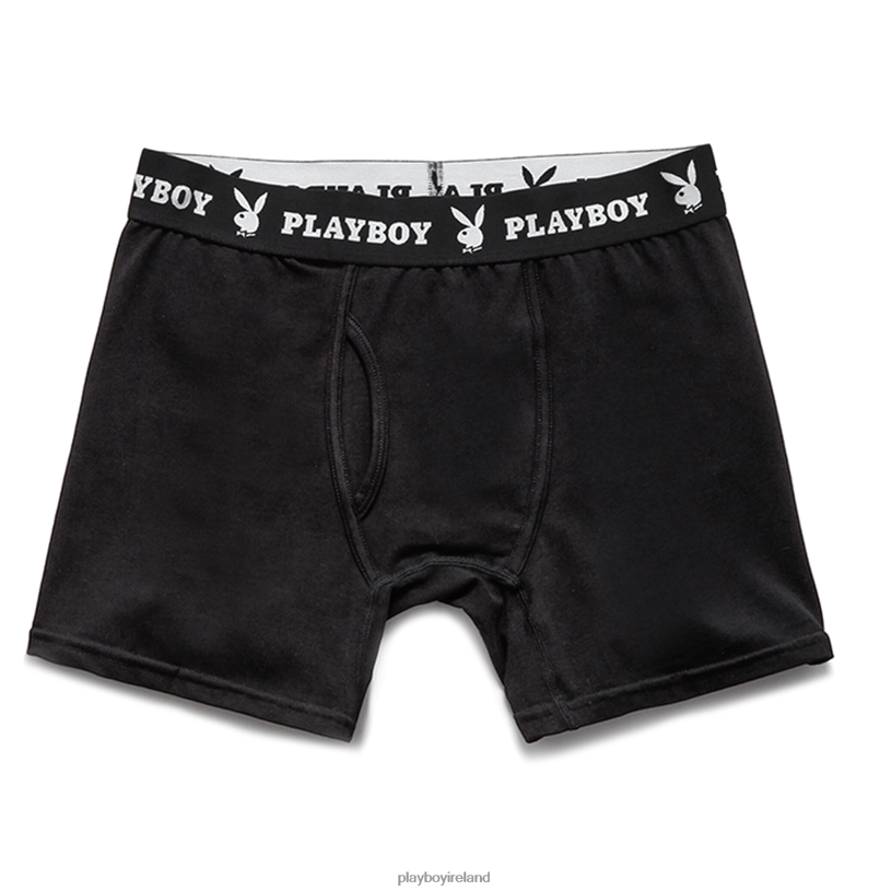 Playboy Men Classic Boxer Brief HBFB683 Clothing Black Playboy Men Classic Boxer Brief HBFB683 Clothing Black