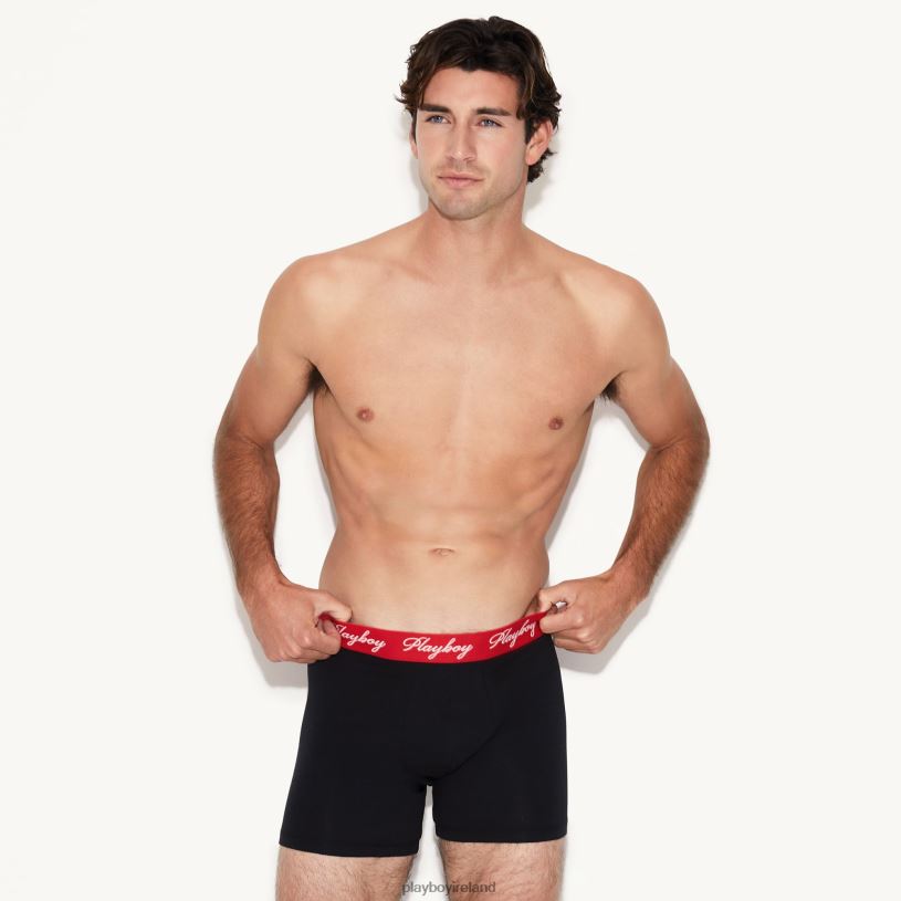 Playboy Men The Basics Boxer Brief HBFB689 Clothing Black Playboy Men The Basics Boxer Brief HBFB689 Clothing Black